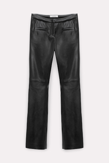 Dorothee Schumacher Shiny eco leather pants pure black